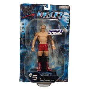 WWE Draft #5 Billy Limited Ed. Of 11,250 Wrestling Figure (Jakks, 2002) Sealed